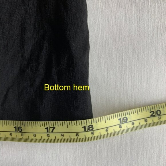 Reitmans Petite Outdoor Skirt Black Size 4 - Picture 8 of 10